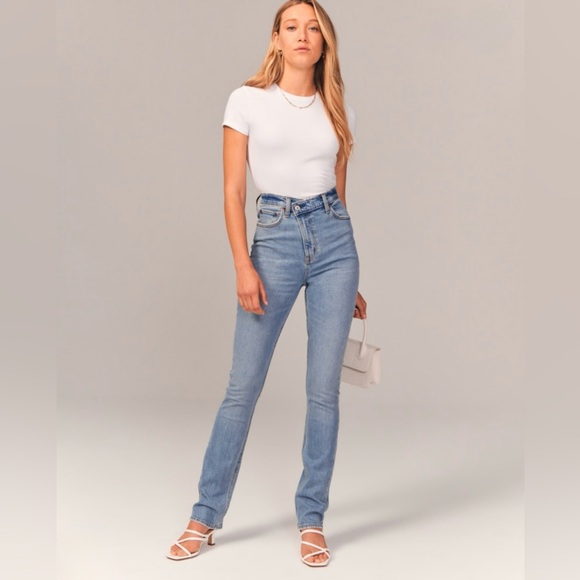 Abercrombie & Fitch | The 90s Slim Straight Ultra High Rise Jean, 29 - Picture 2 of 13